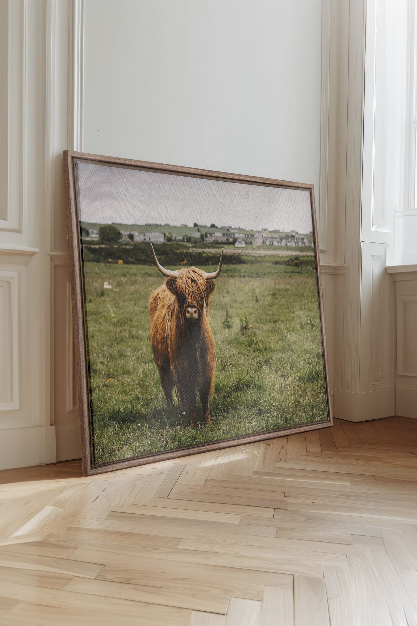 RUSTIC LEGEND, Mischtechnik auf Leinwand