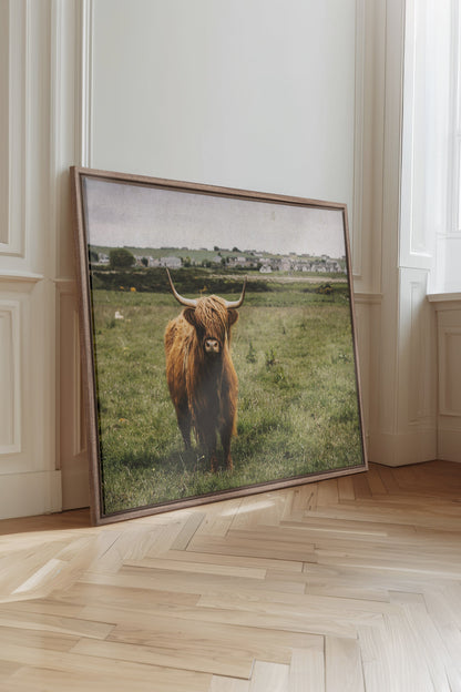 RUSTIC LEGEND, Mischtechnik auf Leinwand