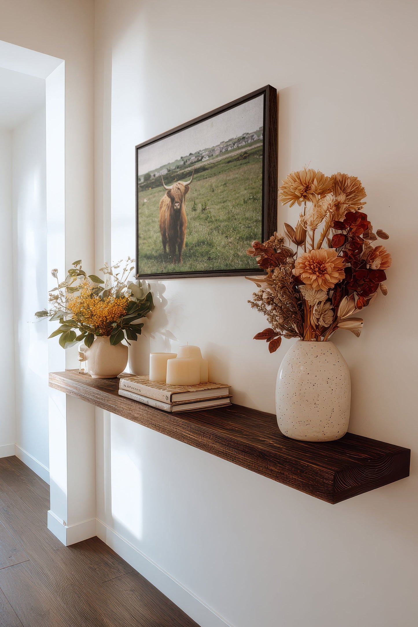 RUSTIC LEGEND, Mischtechnik auf Leinwand