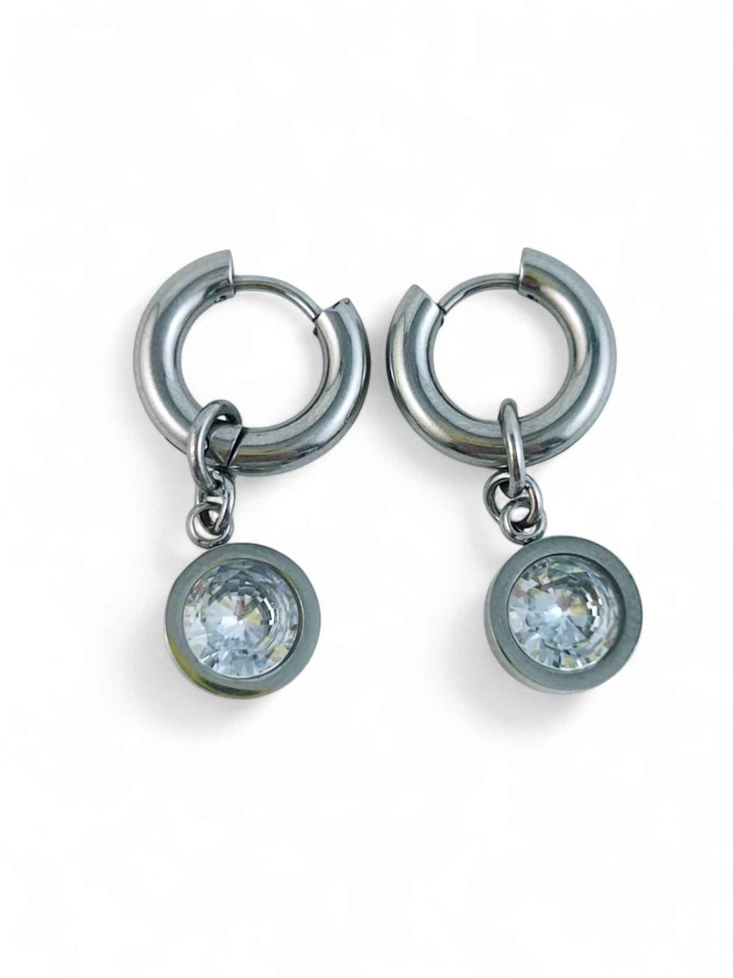 Style Switch Hoops - Silver