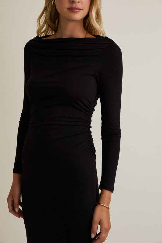 Amara Off-Shoulder Maxi Dress