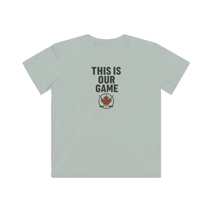 This Is Our Game Youth T-Shirt – Canadian Maple Leaf Tee