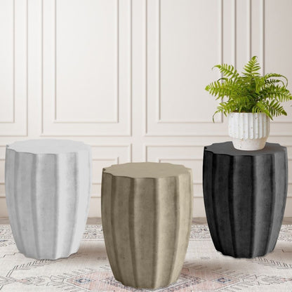 Ricardo Concrete Terrazzo Mid-Century End Table