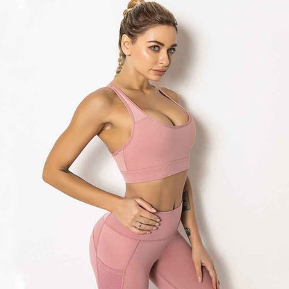 Women’s Breathable Mesh Sports Vest – Workout & Fitness Activewear Top