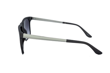 Soren – Matte Black & Gold Square Sunglasses | Bolero Eyewear