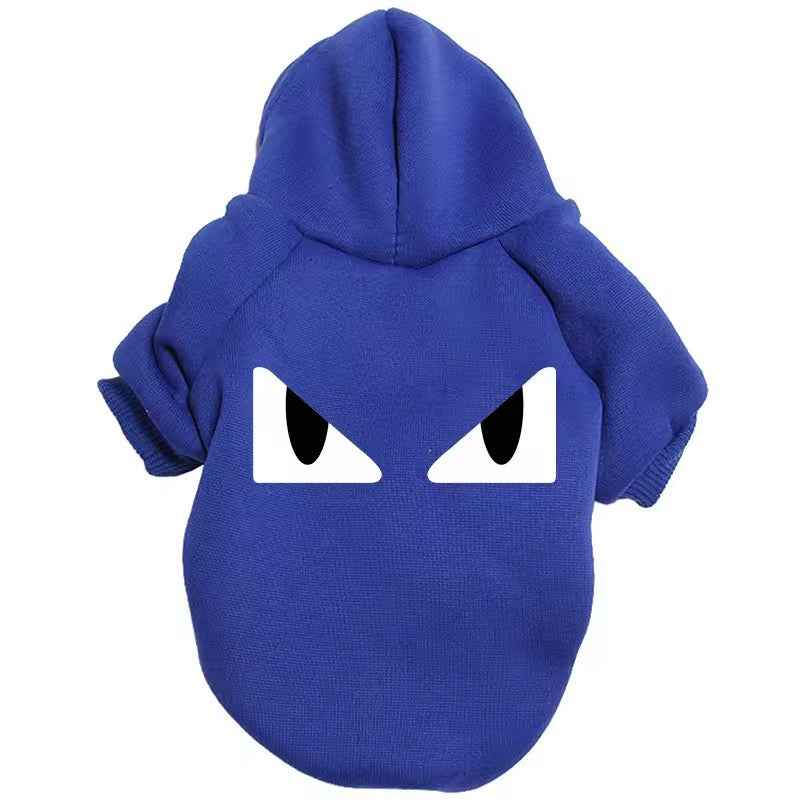 Bat Eyes Dog Hoodie – Luxury Graphic Streetwear Hoodie for Dogs