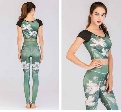 Women’s Yoga & Fitness Tracksuit – Running, Sports & Athletic Workout Outfit