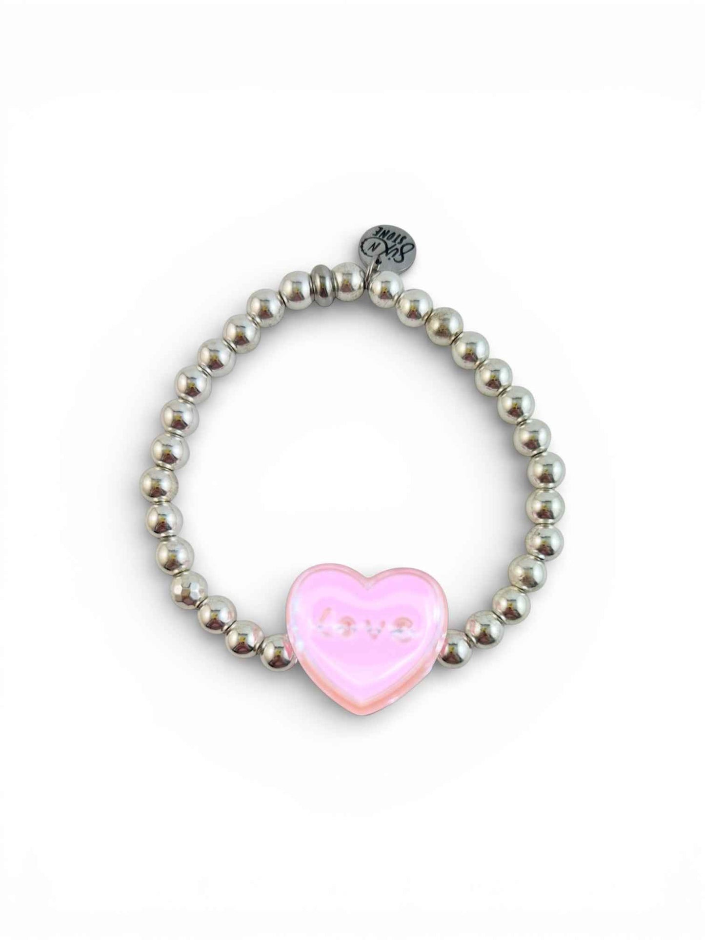 Sweetheart Hematite Bracelets - Mom and Mini