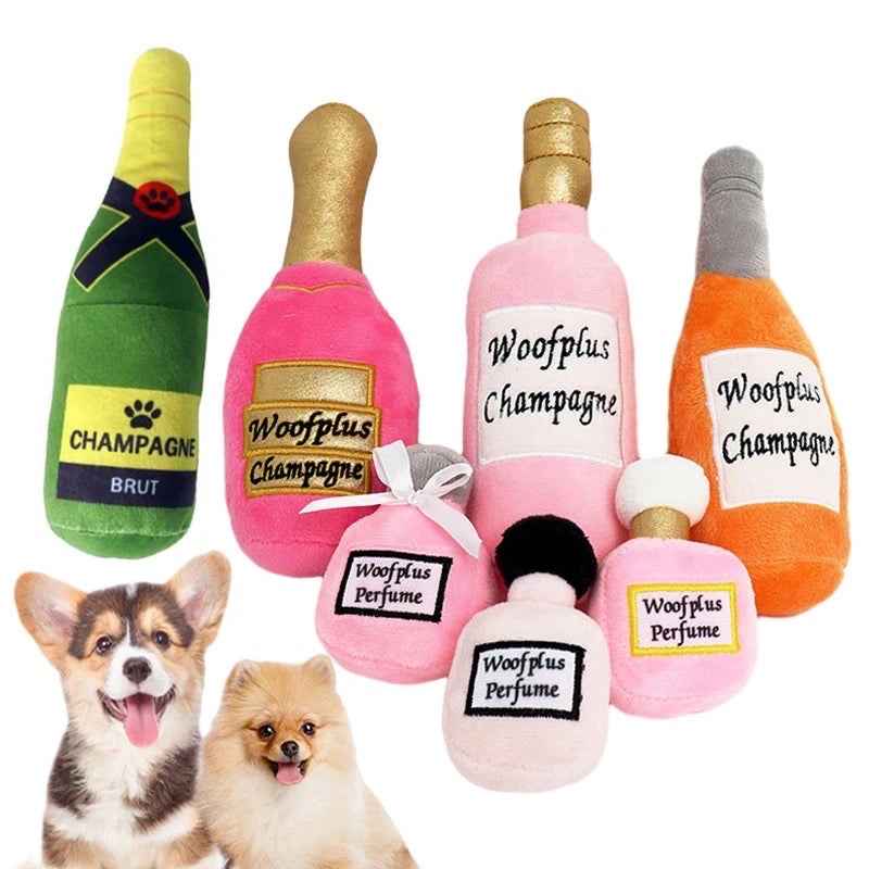 Champagne Doggie Toys – Plush Dog Toys