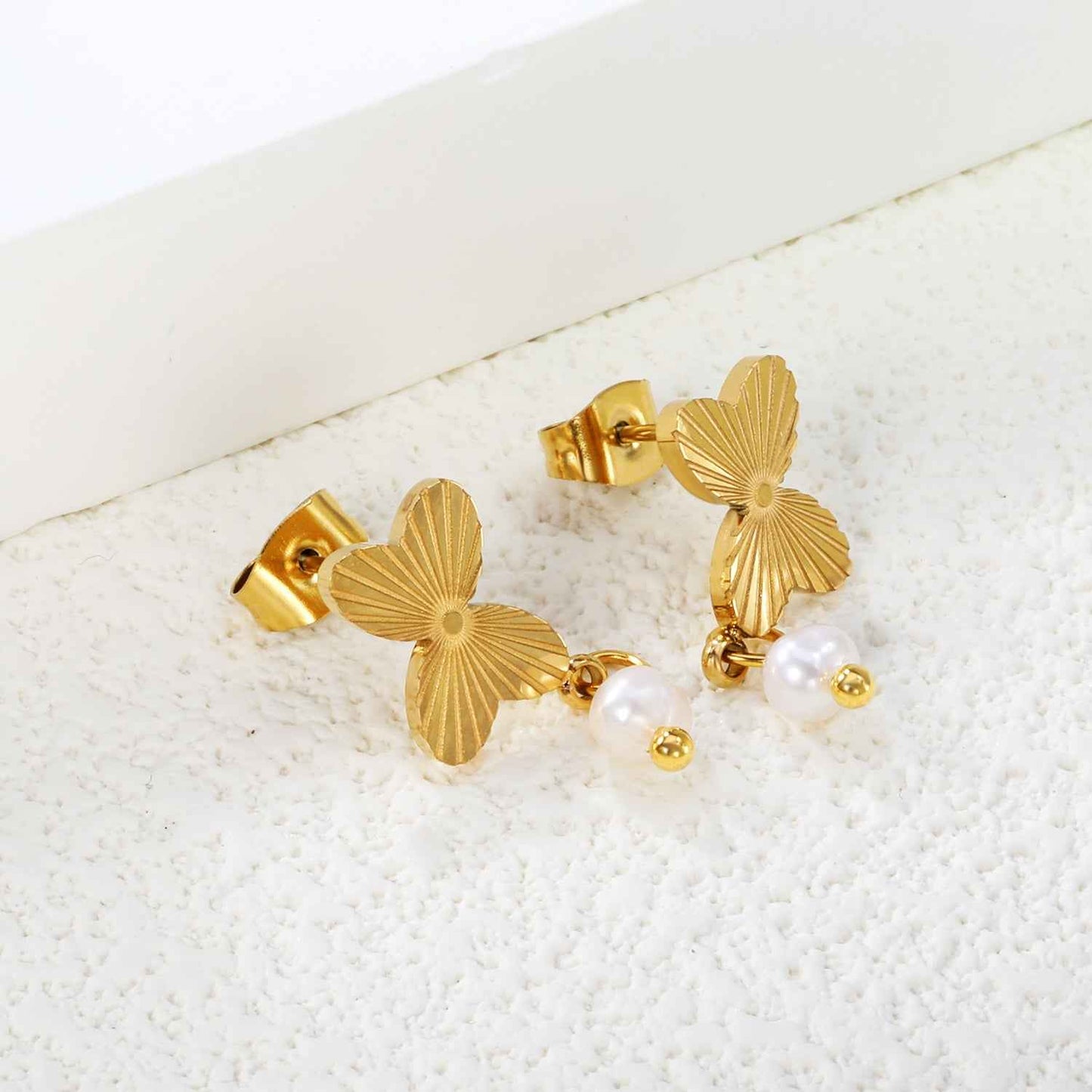 Butterfly Dream Pearl Earrings
