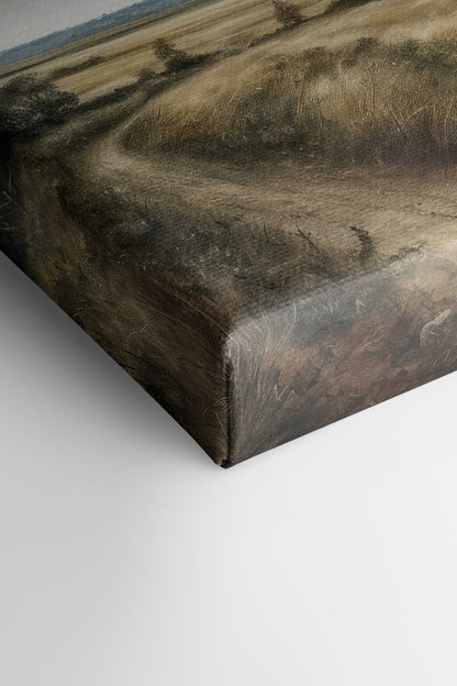 LAUNISCHE BRISEN, Kunstwerk auf gespannter Leinwand
