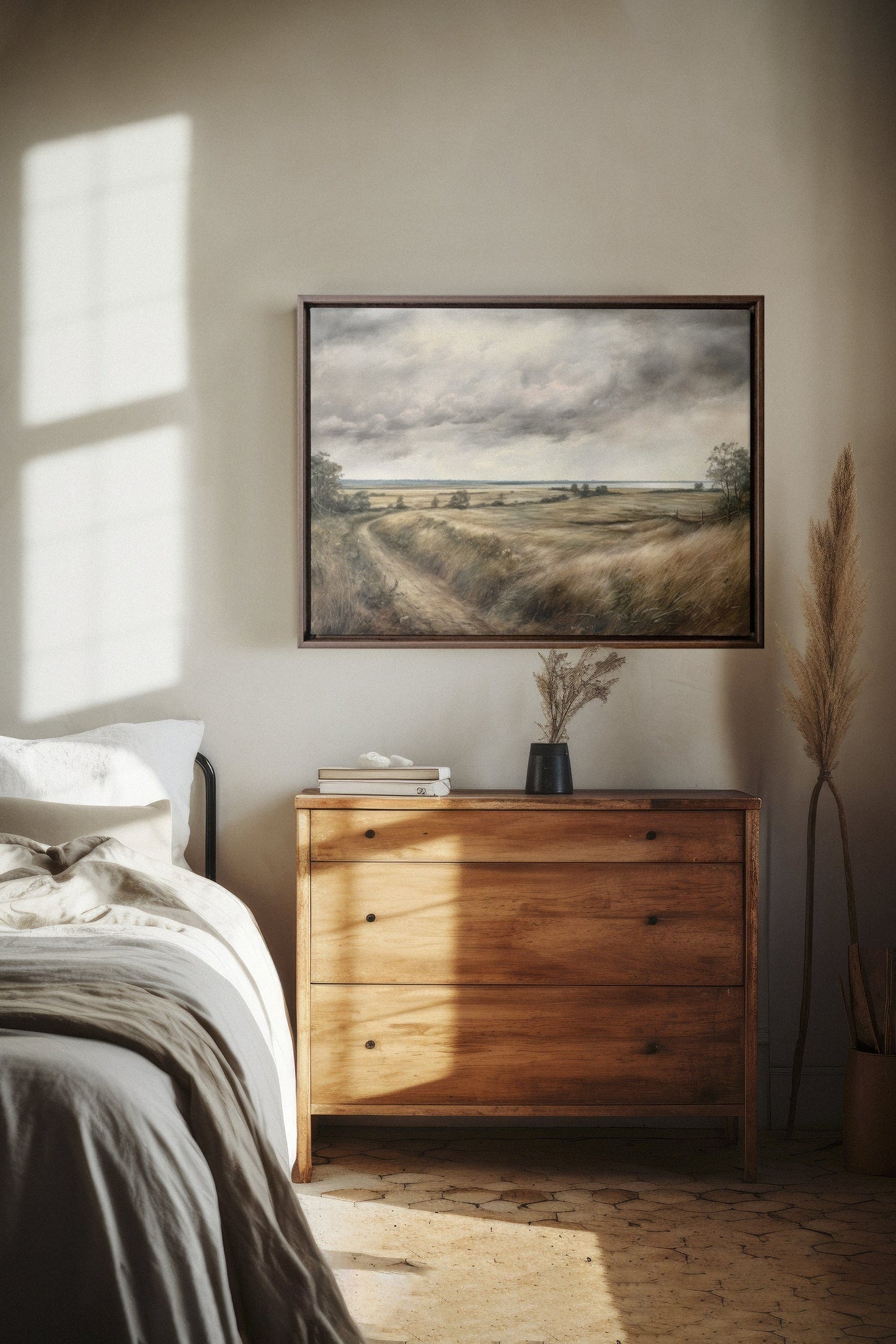 LAUNISCHE BRISEN, Kunstwerk auf gespannter Leinwand