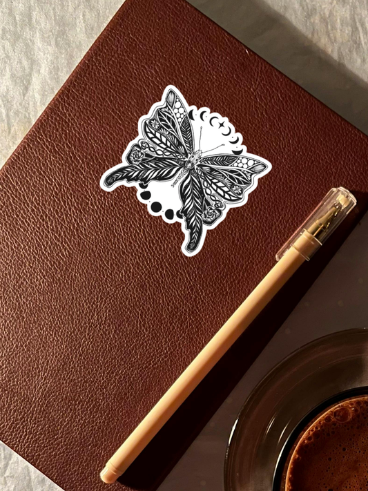 BUTTERFLY Eco Vinyl Sticker