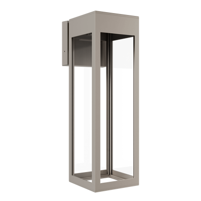 Stockholm • Luminaire mural extérieur montage vers le bas fond ouvert format grand [31621]