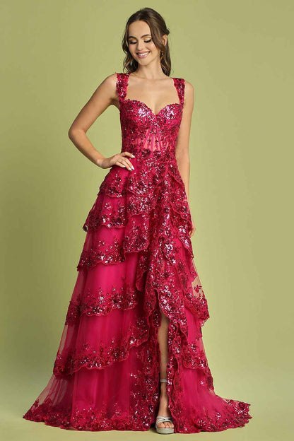 TULLE BALL GOWN