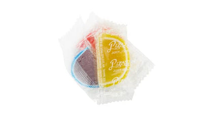 Yupik Wrapped Fruit Flavored Jelly Slices, 1 kg, Gluten-Free, Individually Wrapped Candy, Fruity Flavors, Sugary Coating, Delicious Snacks, Ideal for Gifting, Halloween & Holidays