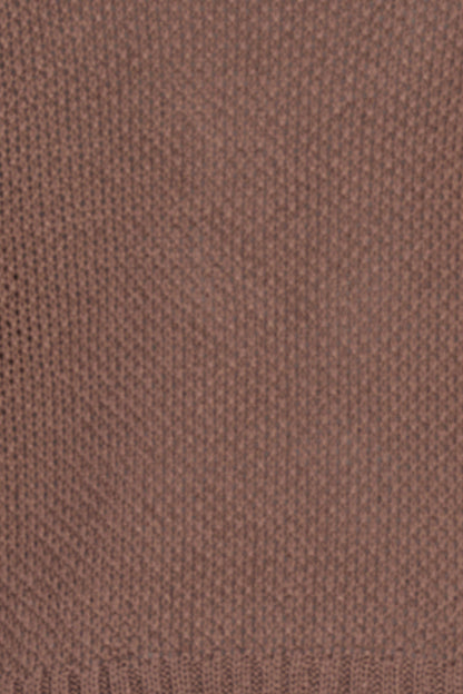 Women's Knit Boat-Neck Sweater with Short Sleeves