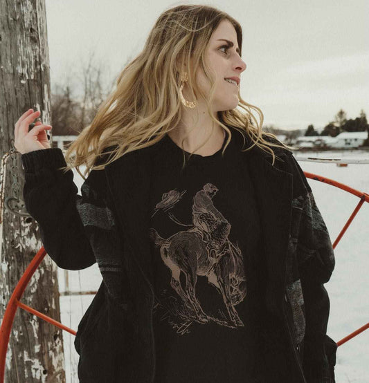 BUCKING HORSE TEE