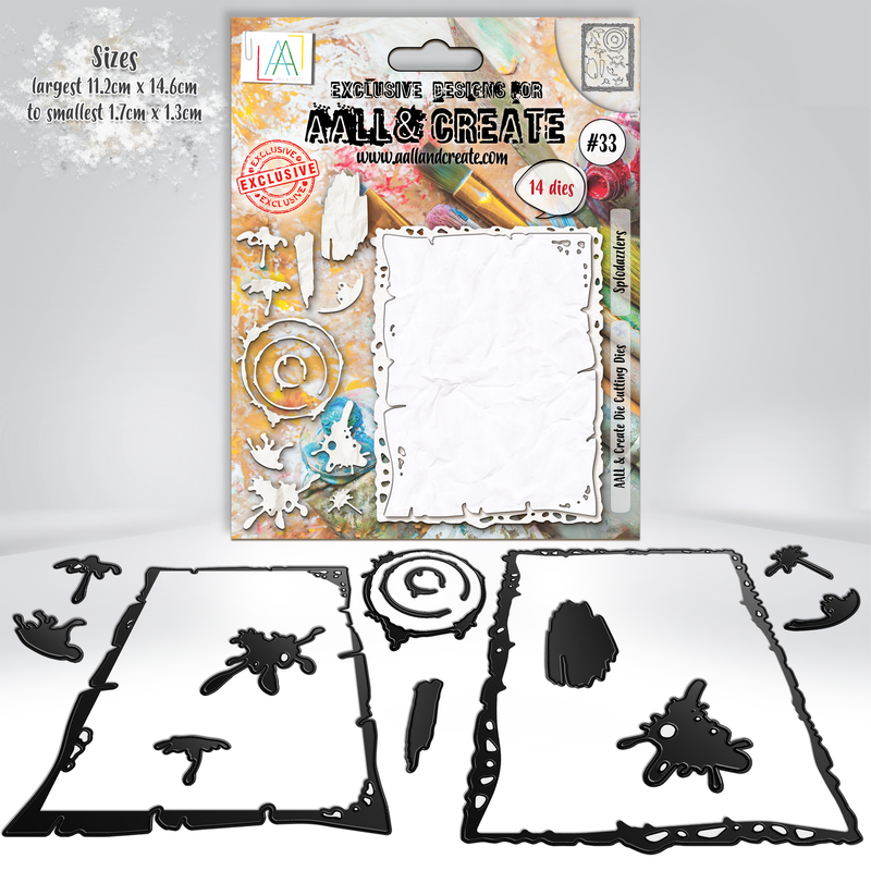 AALL and Create #33 - Die-Cutting Die Set - Splodazzlers
