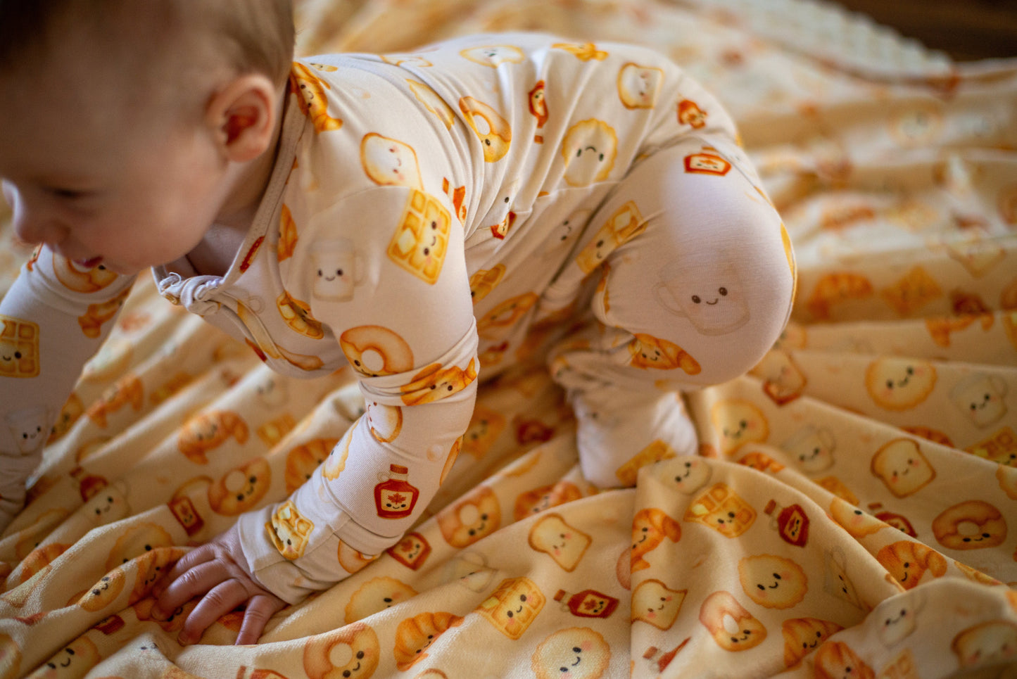 🧇Pyjama en bambou –  Petit déjeuné Canadien