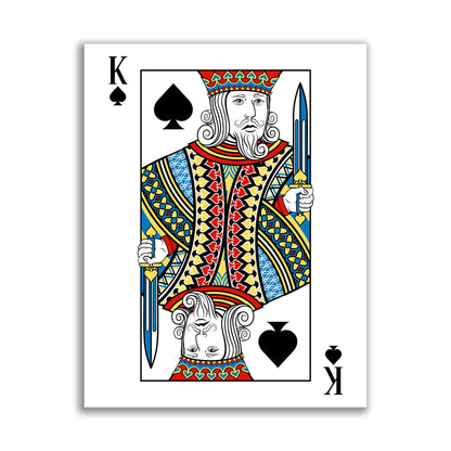 Leinwandbild "King of Spades" 36" x 48" 3648-045