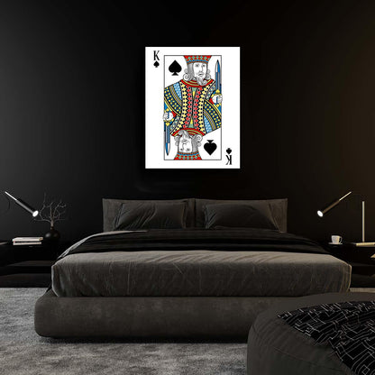 Leinwandbild "King of Spades" 36" x 48" 3648-045