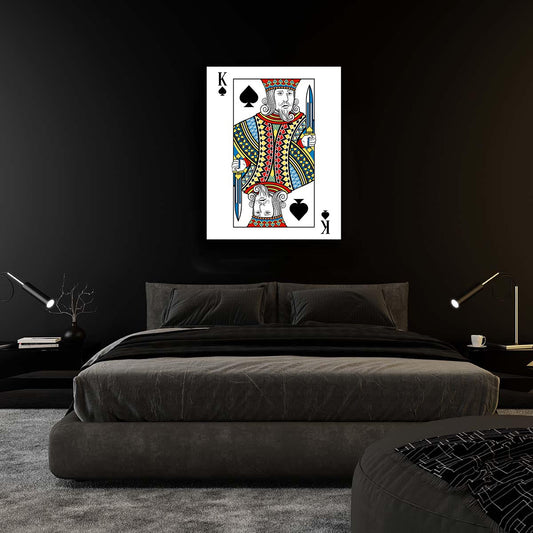 Leinwandbild "King of Spades" 36" x 48" 3648-045