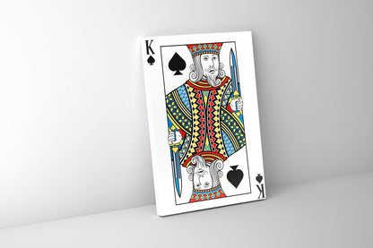 Leinwandbild "King of Spades" 36" x 48" 3648-045