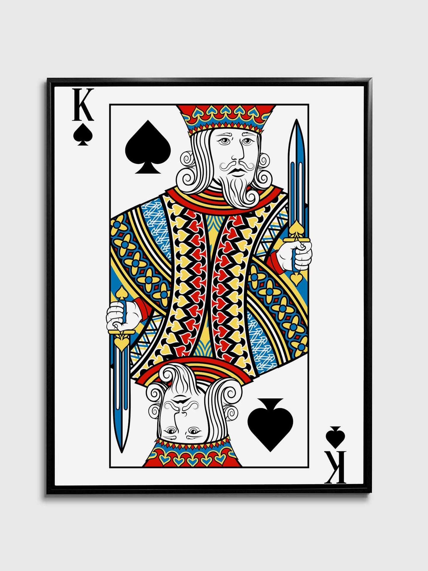 Leinwandbild "King of Spades" 36" x 48" 3648-045