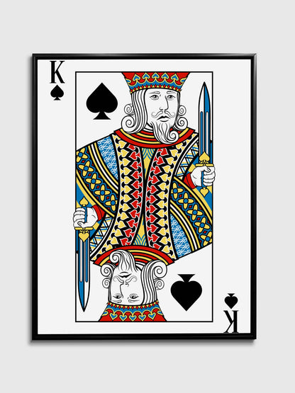 Leinwandbild "King of Spades" 36" x 48" 3648-045