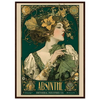L’Absinthe d’Ombre - Poster & Framed Print