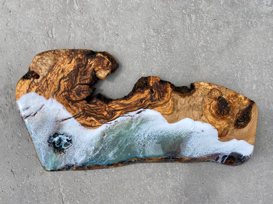 Olive Wood Charcuterie Board - AURABAGS SHOP