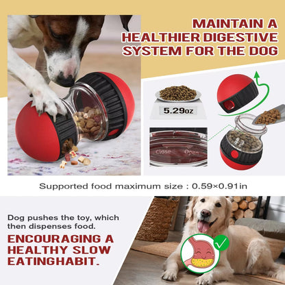 Dog Oval Slow Feeder Toy