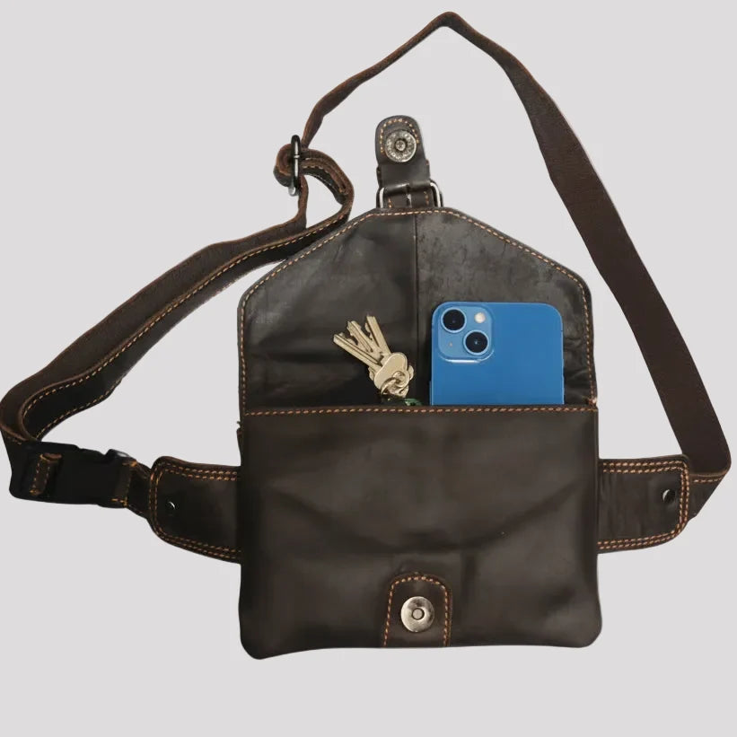 Greenwood Leather Women Waist Bag