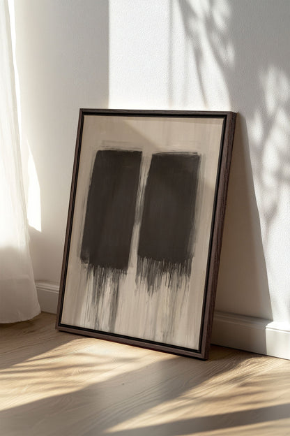 VERBLASSENDE SCHATTEN, Oeuvre auf Keilrahmen