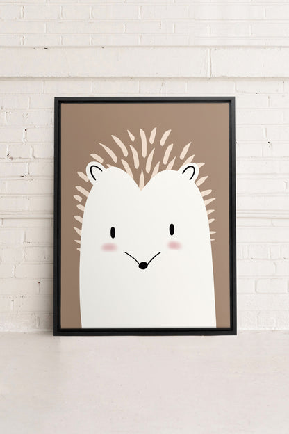 IGEL, Werk auf gespannter Leinwand