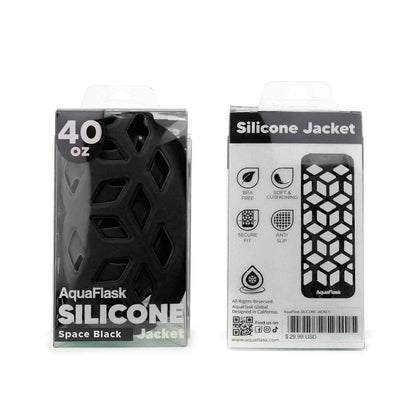 AquaFlask 40oz Silicone Sleeve – Durable, Non-Slip & Stylish Bottle Protector