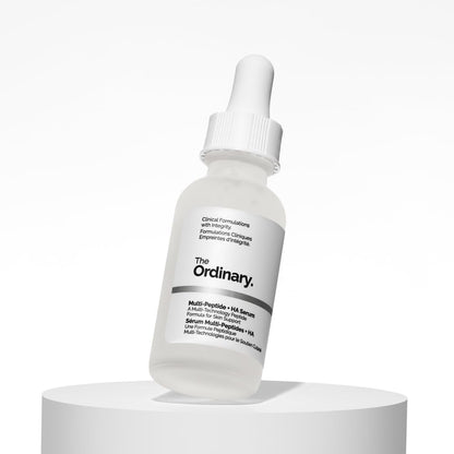 The Ordinary Multi-Peptide + Hyaluronic Acid, Anti-Aging Peptide Serum for Crow’s Feet, Elasticity & Firmness, 30 ml 🍁 All In One Marketplace Canada