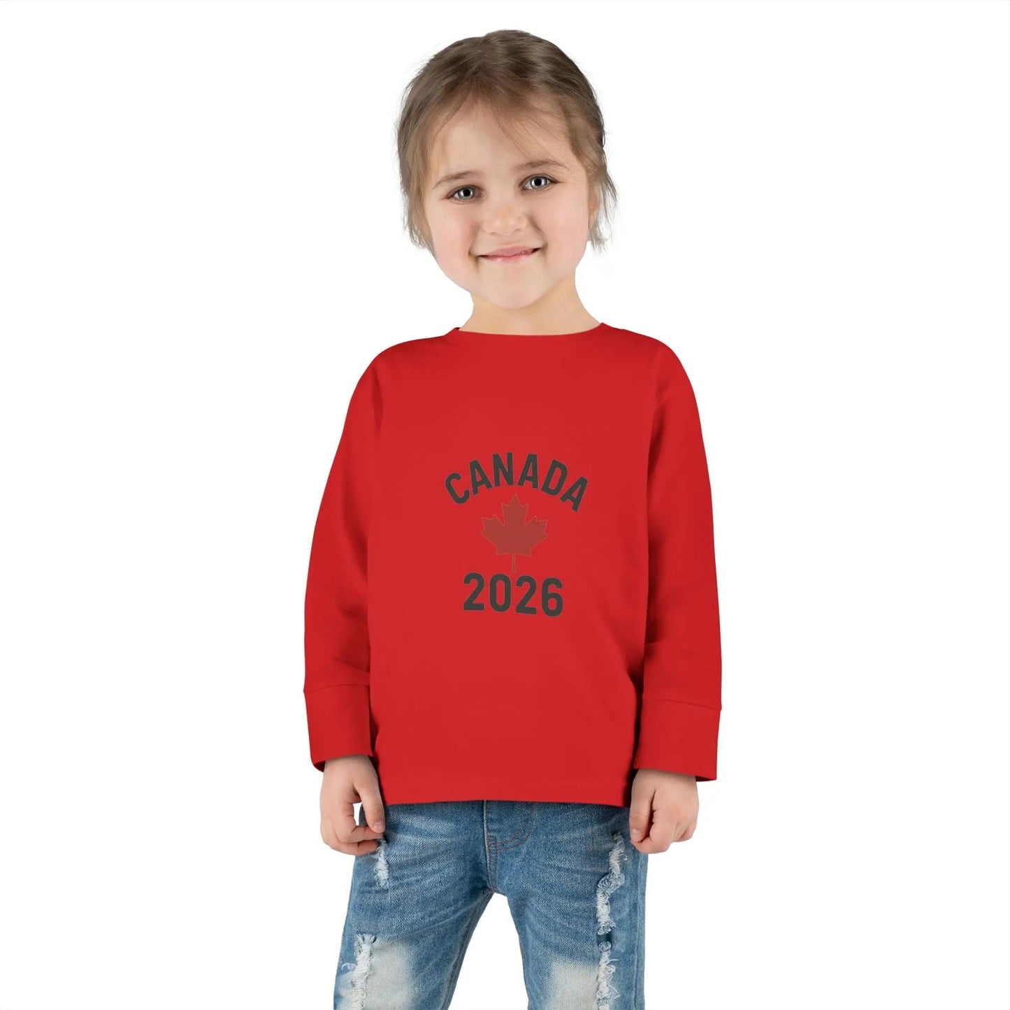 Maple Stick Kids Sweatshirt – Canada 2026 Olympic Hockey Edition
