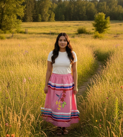 OLDTRIBES™ Dancing Hummingbird Ribbon Skirt