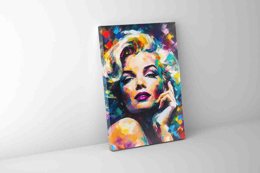 Marilyn Leinwand-Wanddekoration -Feine Kunst-Goldlack