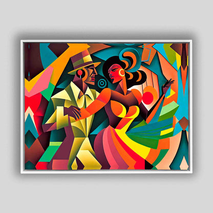Wandkunst-Fiesta Latina-Moderne Kunst-Leinwandbild
