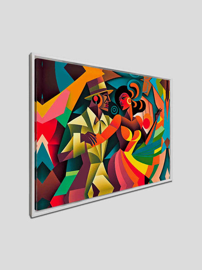 Wandkunst-Fiesta Latina-Moderne Kunst-Leinwandbild