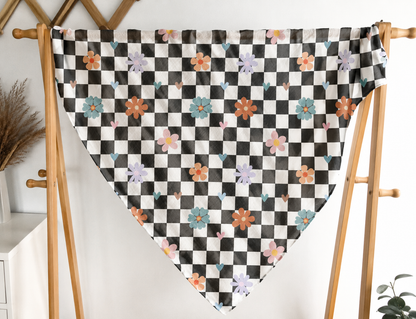 💕Grande mousseline de bambou Punky bloom