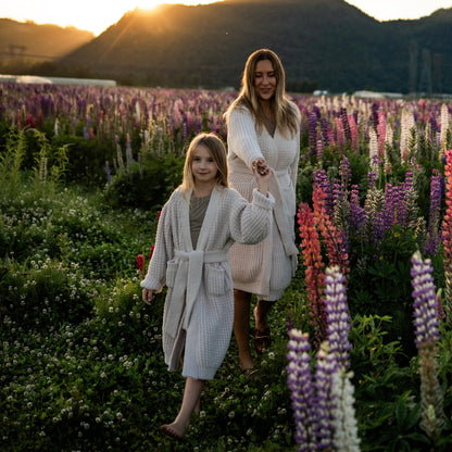 Ladies Waffle Robes