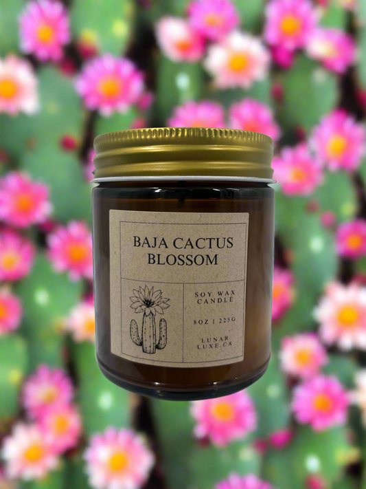 Kerze Kaktusblüte