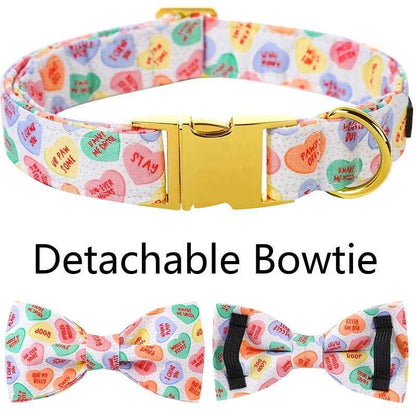 Heart Candy Collar Bowti