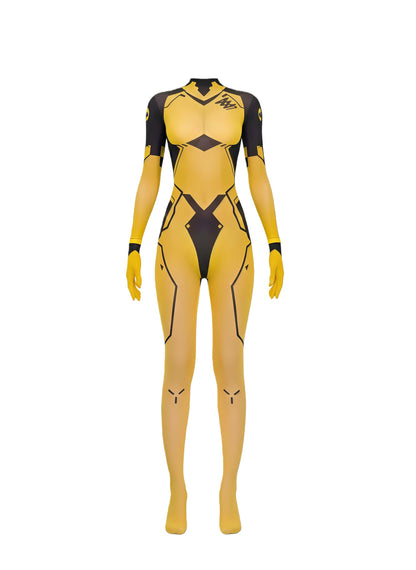 Cyber-Elegance 10D Ultra-Sheer Bodystocking | Anime-Inspired Sci-Fi Silhouette