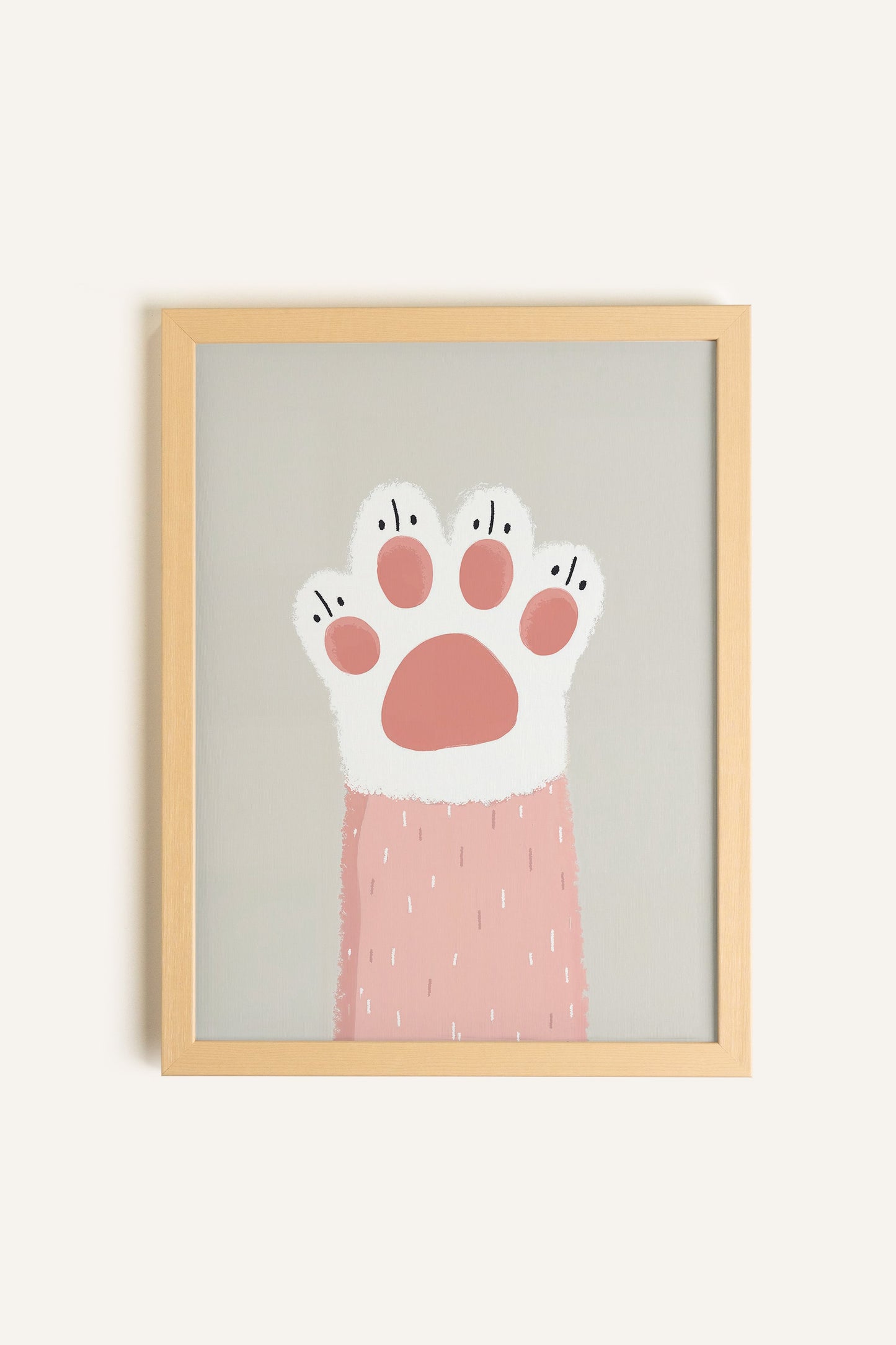 Patte Douce, gerahmte, starre Leinwand