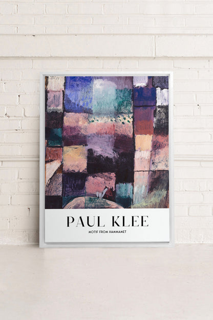 PAUL KLEE I, Werk auf gespannter Leinwand
